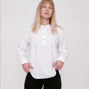 Organic Basics organic cotton Oxford shirt White